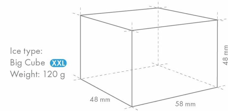 Fabbricatore cubetto XXL  BIG hoshizaki