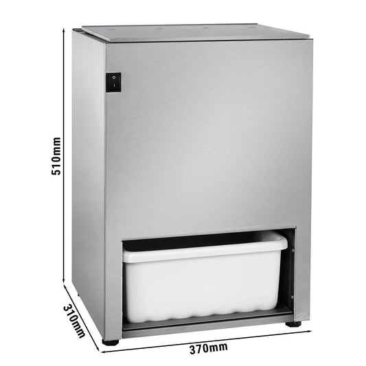 Tritaghiaccio - 5 kg/min - incl. contenitore di stoccaggio da 5 kg Hoshizaki Ice crusher C-105