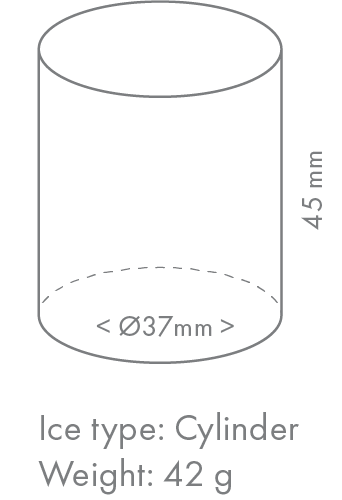 IM-65NE-HC-C Fabbricatore di ghiaccio cilindrico, con contenitore incorporato Hoshizaki