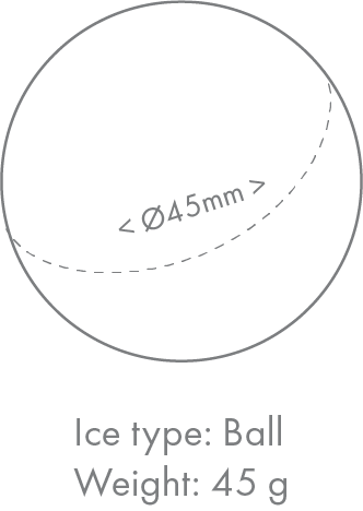 IM-65NE-HC- Fabbricatore di ghiaccio a Sfera Hoshizaki Iceball Raffreddamento Aria