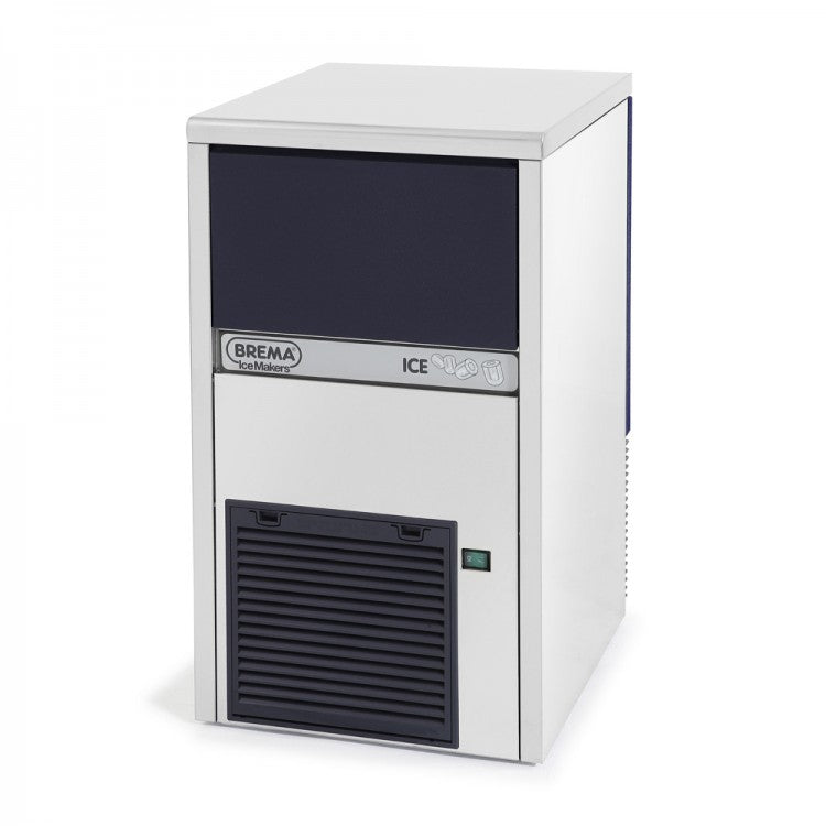 IMF28 HC Produttore di ghiaccio con contenitore incorporato - Sistema a palette Brema -  Raffreddamento acqua ice Finger