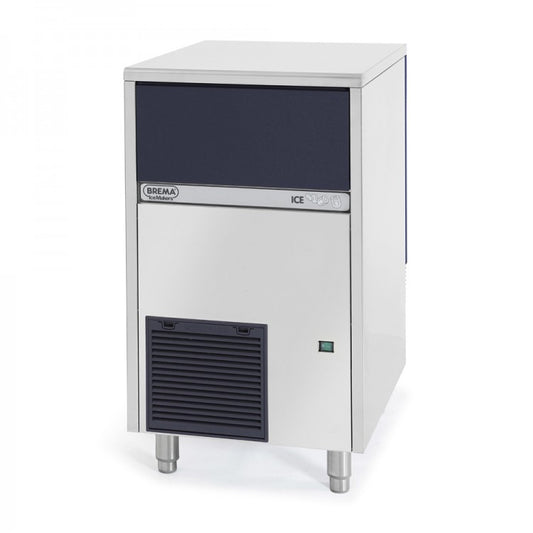 IMF 58 HC Produttore di ghiaccio con contenitore incorporato - Sistema a palette Brema -  Raffreddamento acqua  ice Finger